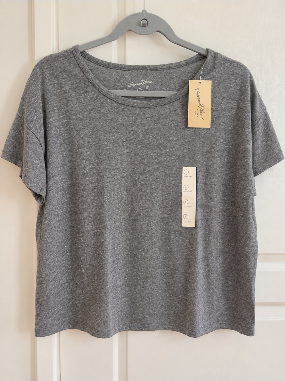 Women's Heather Gray Short Sleeve Tee